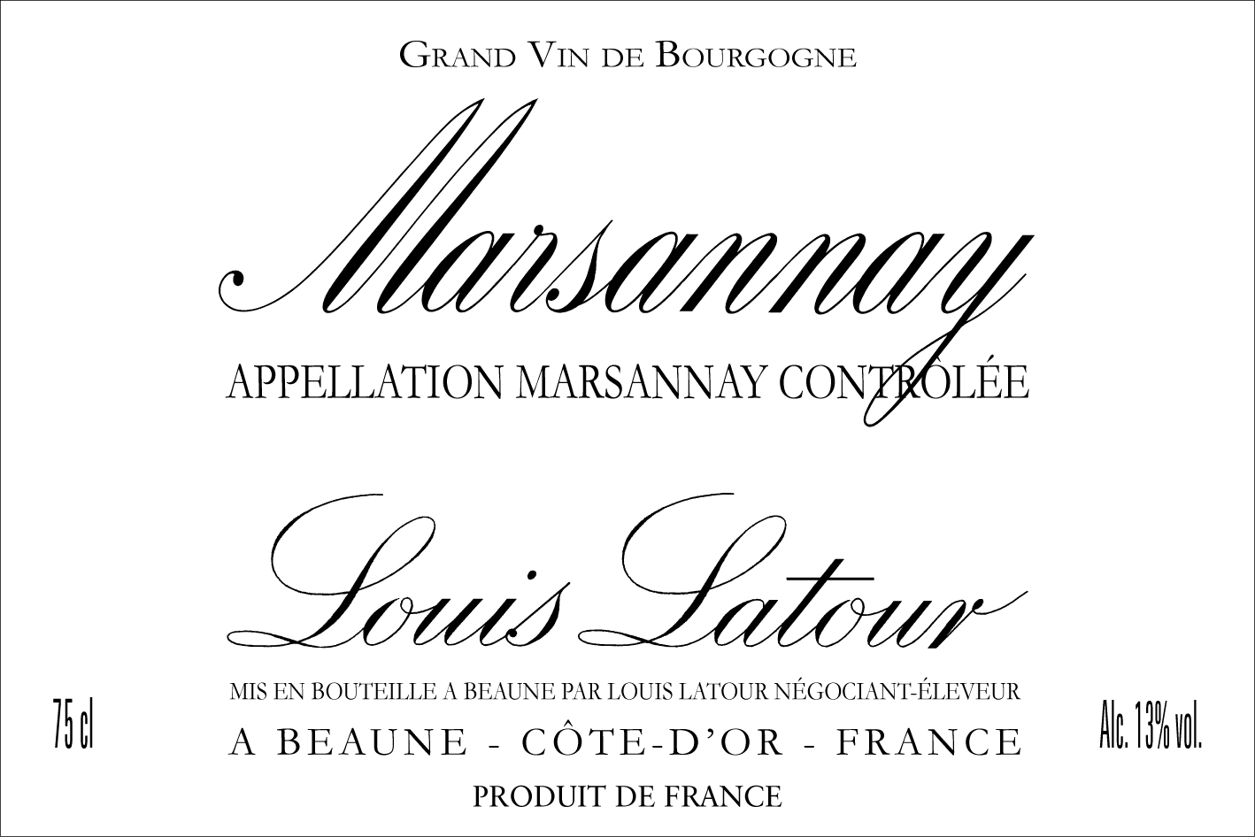 Marsannay Blanc - Maison Louis Latour