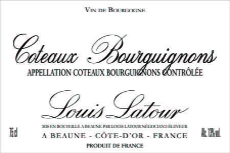 Coteaux Bourguignons Rouge - Maison Louis Latour